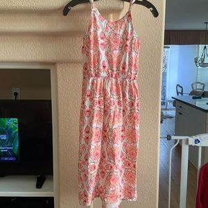 NWT Gap girls’ maxi dress, criss/cross straps, M